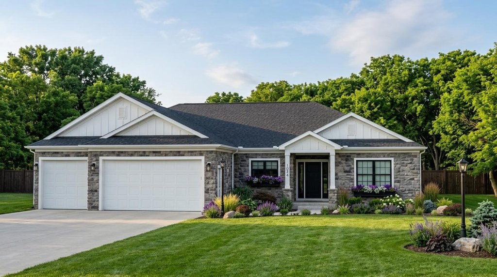 Exterior - Front Elevation 2 for Craftsman House Plan #1064-37 - 3 bed, 2.5 bath