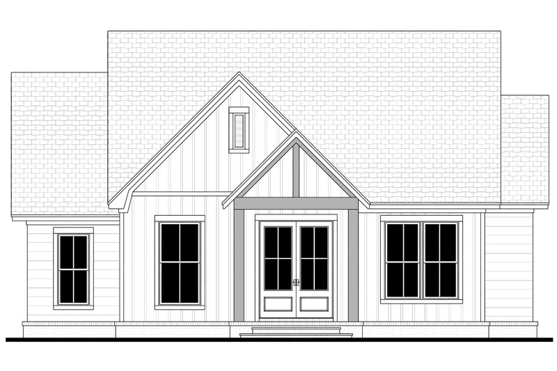 Architectural House Design - Exterior - Front Elevation 4 for Traditional House Plan #430-320 - 2 bed, 2 bath