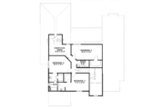 European Style House Plan - 5 Beds 4 Baths 3578 Sq/Ft Plan #17-2305 