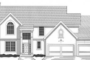Traditional Exterior - Front Elevation Plan #67-521