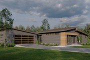 Modern Style House Plan - 3 Beds 2 Baths 1659 Sq/Ft Plan #923-376 