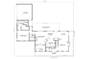 Southern Style House Plan - 3 Beds 2.5 Baths 3060 Sq/Ft Plan #17-546 