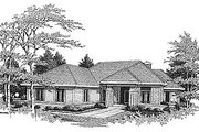 Traditional Style House Plan - 2 Beds 2 Baths 1830 Sq/Ft Plan #70-215 