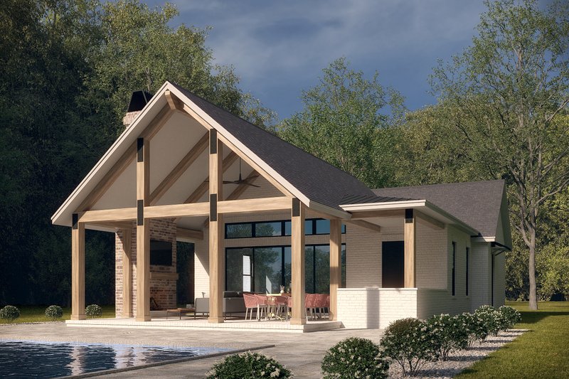 House Plan Design - Traditional Exterior - Front Elevation Plan #430-323
