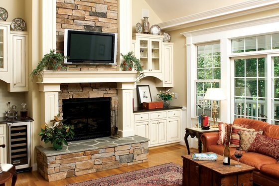 Interior - Family Room 3 for Country House Plan #929-9 - 4 bed, 3 bath