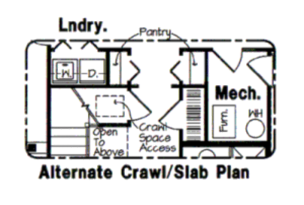 European Floor Plan - Other Floor Plan #312-613