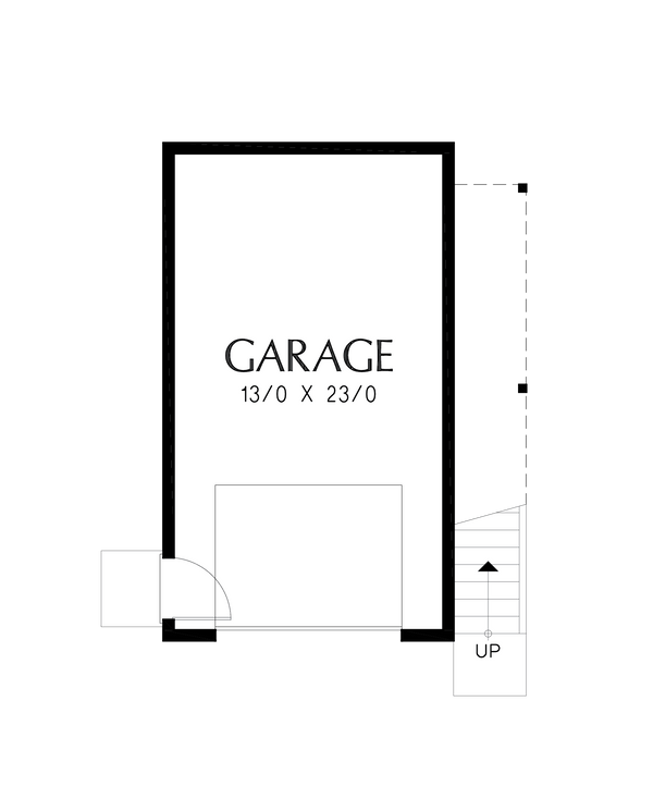 Cottage Floor Plan - Main Floor Plan #48-1092