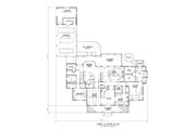 Colonial Style House Plan - 4 Beds 4.5 Baths 5508 Sq/Ft Plan #1054-70 