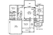 Traditional Style House Plan - 4 Beds 3 Baths 2855 Sq/Ft Plan #927-26 