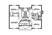 European Style House Plan - 4 Beds 2.5 Baths 3312 Sq/Ft Plan #138-124 