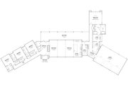 Ranch Style House Plan - 4 Beds 4.5 Baths 3562 Sq/Ft Plan #1096-46 