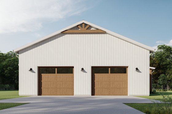 Exterior - Other Elevation 6 for Barndominium House Plan #1092-40 - 4 bed, 2.5 bath