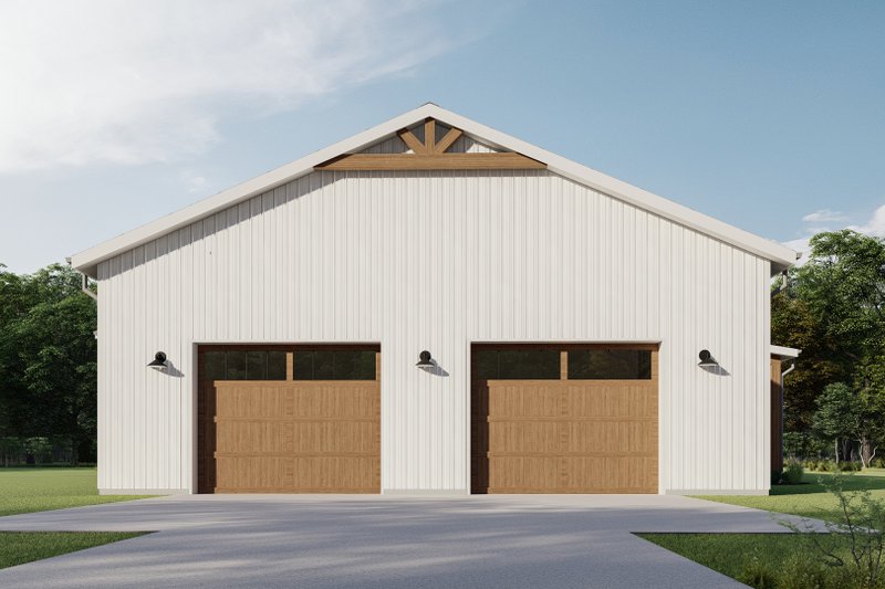 House Design - Exterior - Other Elevation 6 for Barndominium House Plan #1092-40 - 4 bed, 2.5 bath