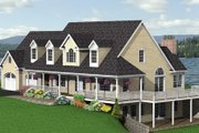 Country Style House Plan - 3 Beds 2.5 Baths 2916 Sq/Ft Plan #75-177 