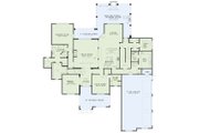 European Style House Plan - 5 Beds 4.5 Baths 4830 Sq/Ft Plan #17-2568 