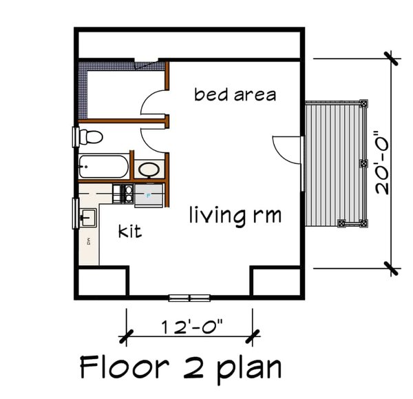 House Plan Design - Traditional Floor Plan - Upper Floor Plan #79-286