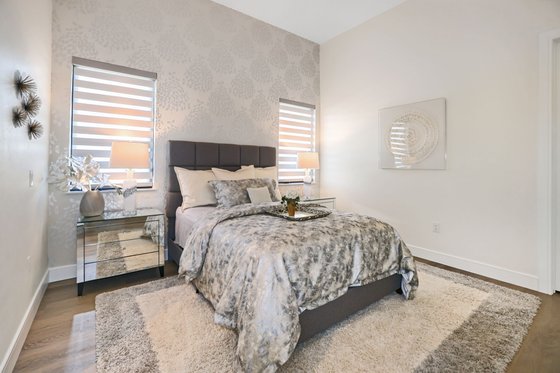 Interior - Bedroom 2 for Contemporary House Plan #930-533 - 3 bed, 3 bath