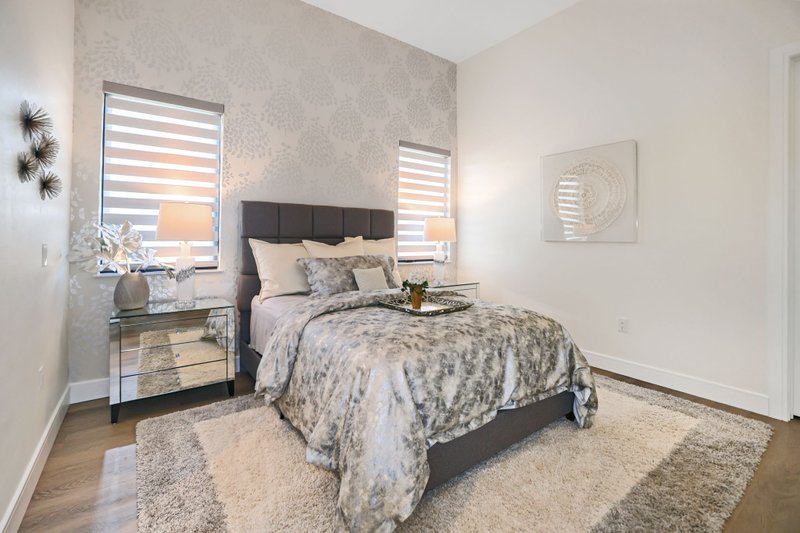House Blueprint - Interior - Bedroom 2 for Contemporary House Plan #930-533 - 3 bed, 3 bath