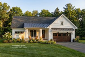 Traditional Exterior - Front Elevation Plan #51-1179