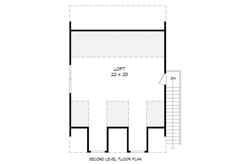 Dream House Plan - Floor Plan - Upper Floor for Country House Plan #932-195, 0 bath