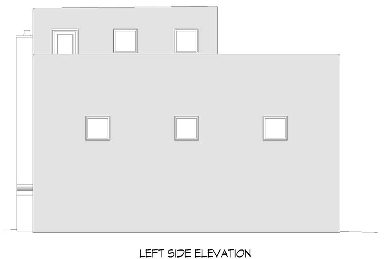 Home Plan - Exterior - Other Elevation for Mediterranean House Plan #932-337 - 1 bed, 1 bath