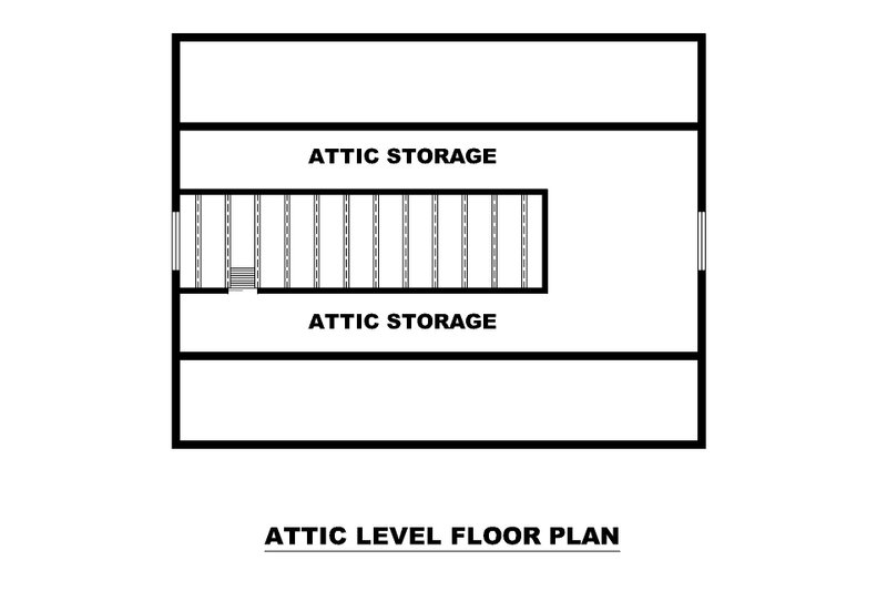 House Plan Design - Floor Plan - Other Floor for Barndominium House Plan #117-1052 - 1 bed, 2.5 bath