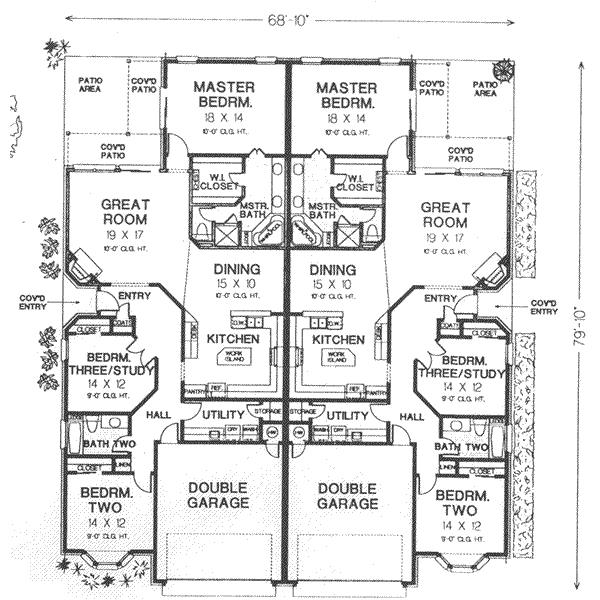 Traditional Floor Plan - Main Floor Plan #310-473