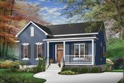 Farmhouse Style House Plan - 2 Beds 1 Baths 1026 Sq/Ft Plan #23-692 