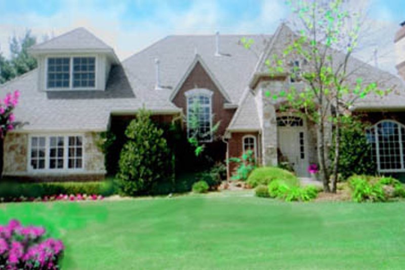 Home Plan - European Exterior - Front Elevation Plan #52-143