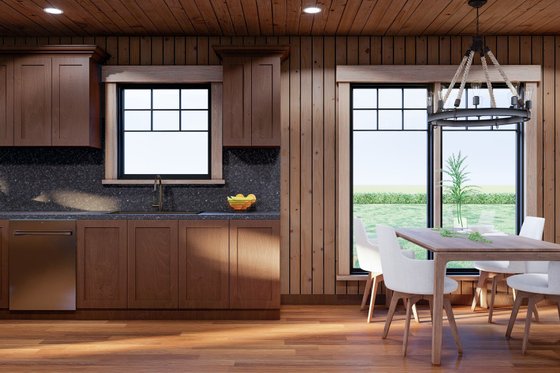 Interior - Kitchen 1 for European House Plan #17-2256 - 4 bed, 2 bath