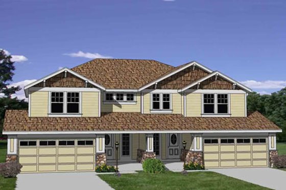 Exterior - Front Elevation for Traditional House Plan #116-285 - 3 bed, 2.5 bath