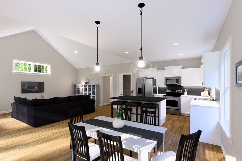 House Plan Design - Interior - Dining Room for Cottage House Plan #513-2263 - 3 bed, 2.5 bath