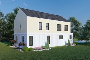 Exterior - Other Elevation for Contemporary House Plan #932-1329 - 2 bed, 1.5 bath