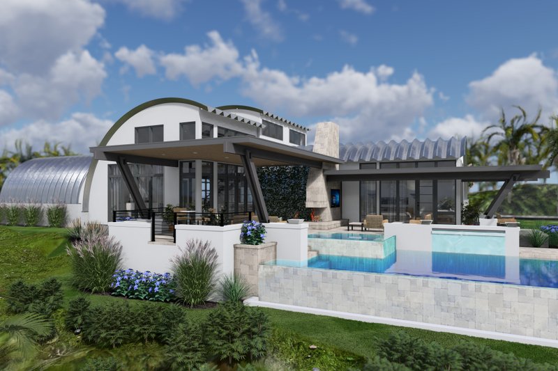 House Design - Exterior - Other Elevation 9 for Barndominium House Plan #120-283 - 3 bed, 2 bath