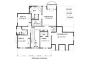 Country Style House Plan - 3 Beds 3.5 Baths 3062 Sq/Ft Plan #117-878 