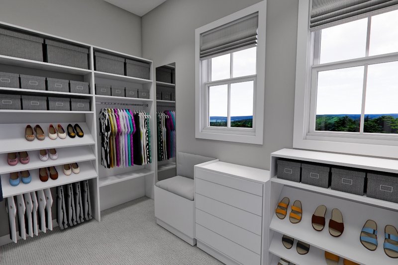 House Blueprint - Interior - Master Bedroom 2 for Farmhouse House Plan #51-1274 - 4 bed, 3.5 bath