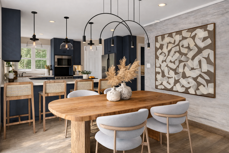 House Blueprint - Interior - Dining Room for Craftsman House Plan #1060-467 - 3 bed, 2.5 bath