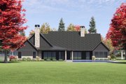 Country Style House Plan - 4 Beds 4.5 Baths 4032 Sq/Ft Plan #1096-14 