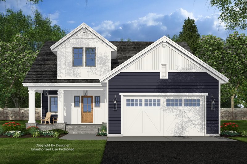 House Plan Design - Exterior - Front Elevation 4 for Traditional House Plan #51-1409 - 3 bed, 2.5 bath