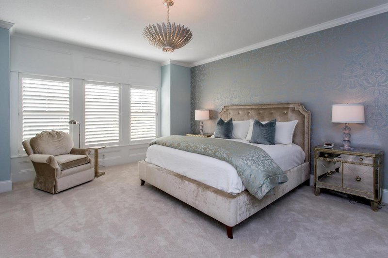 Home Plan - Interior - Master Bedroom for Farmhouse House Plan #70-1549 - 4 bed, 3 bath