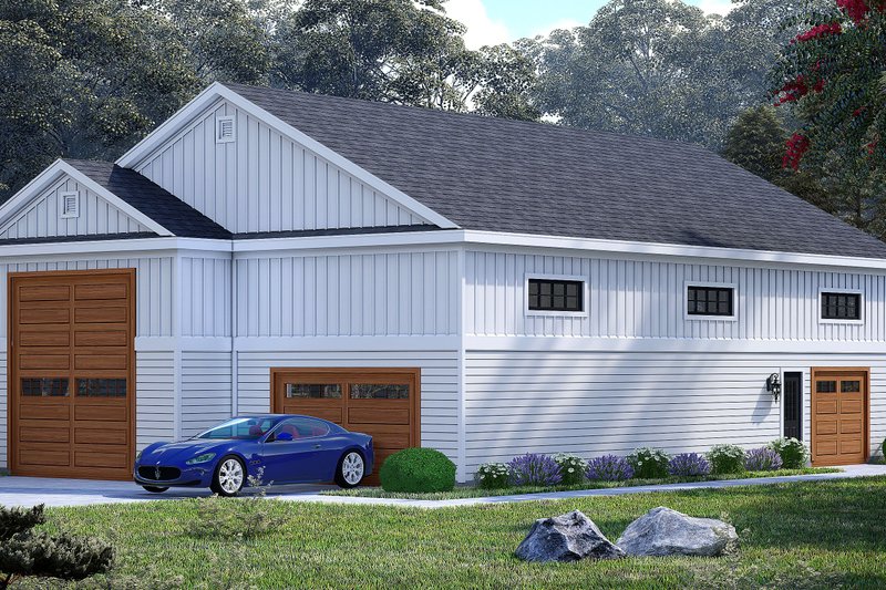 Dream House Plan - Farmhouse Exterior - Front Elevation Plan #932-1050