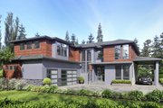 Contemporary Style House Plan - 5 Beds 4.5 Baths 3967 Sq/Ft Plan #1066-275 