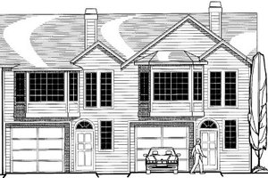 Traditional Exterior - Front Elevation Plan #303-363