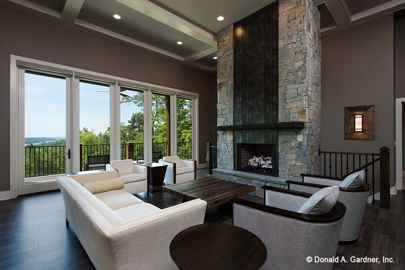 Architectural House Design - Great Room