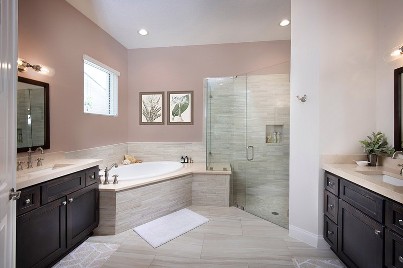 Architectural House Design - Interior - Master Bathroom for Contemporary House Plan #938-92 - 4 bed, 4 bath