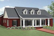 Traditional Style House Plan - 3 Beds 2.5 Baths 2048 Sq/Ft Plan #44-190 