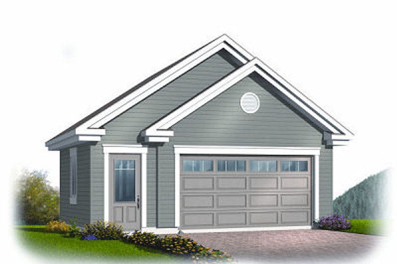 Dream House Plan - Exterior - Front Elevation Plan #23-770