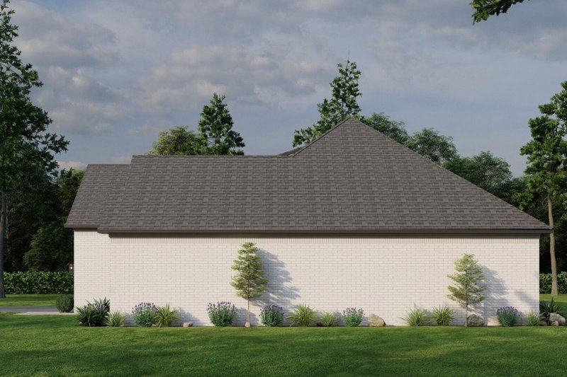 Home Plan - Exterior - Other Elevation 4 for Ranch House Plan #923-93 - 3 bed, 2 bath