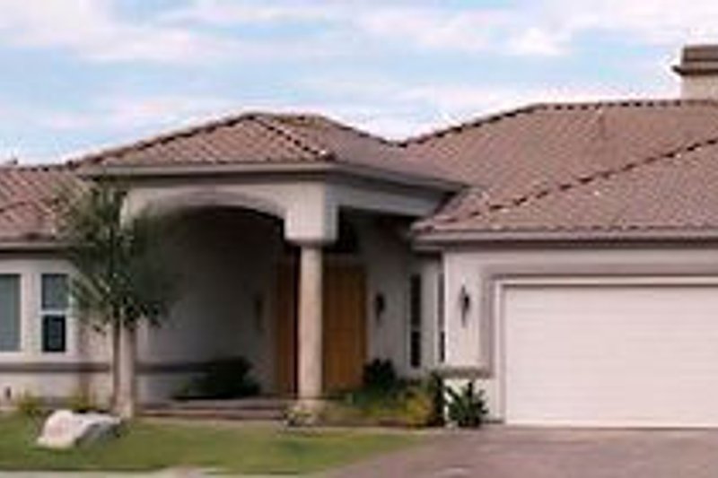 Home Plan - Photo 1 for Mediterranean House Plan #1-823 - 5 bed, 4 bath