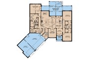 European Style House Plan - 4 Beds 3.5 Baths 3068 Sq/Ft Plan #923-139 